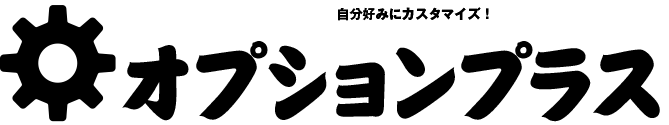自分好みにカスタマイズ！オプションプラス